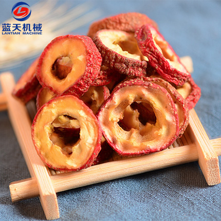 山楂片烘干機(jī)烘干工藝講解